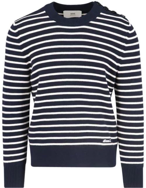 Ami Striped Marinière Sweater