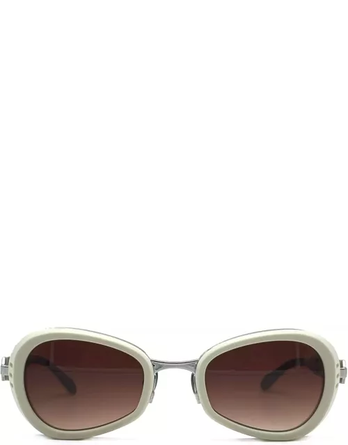 Matsuda 10616h - Milk White Sunglasse