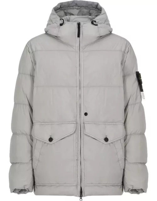 Stone Island Logoed Down Jacket