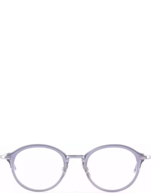 Thom Browne Round - Saint Crystal Grey Rx Glasse