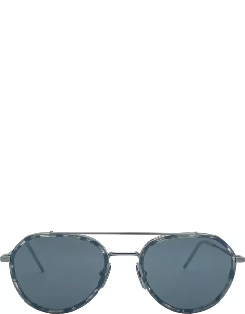Thom Browne Aviator - Grey Tortoise Sunglasse