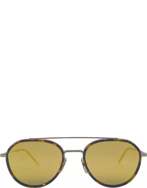 Thom Browne Aviator - Honey Tortoise Sunglasse