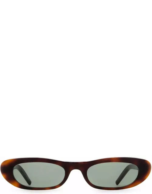 Saint Laurent Eyewear Sl 557 Havana Sunglasse