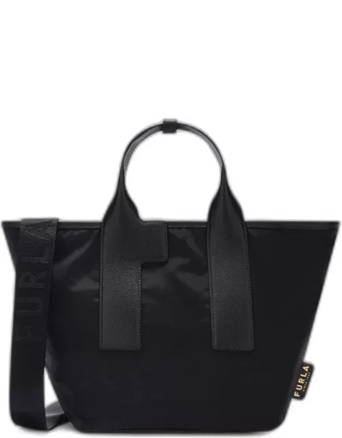 Furla Handbag Piuma M Tote In Nylon Color Black