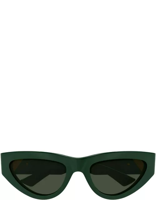 Bottega Veneta Eyewear Bv1176s Green Sunglasse