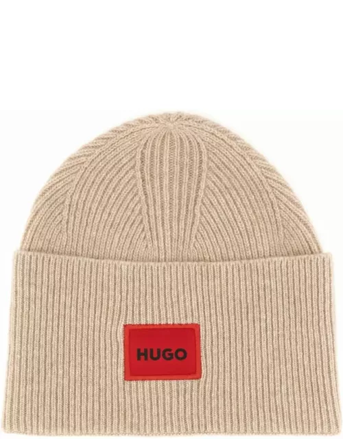 Hugo Boss Beanie Hat With Logo