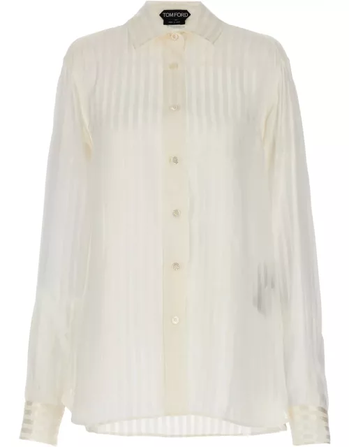 Tom Ford Striped Silk Shirt