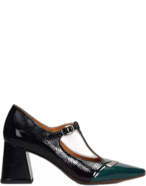 Chie Mihara Aumi Pumps In Black Leather
