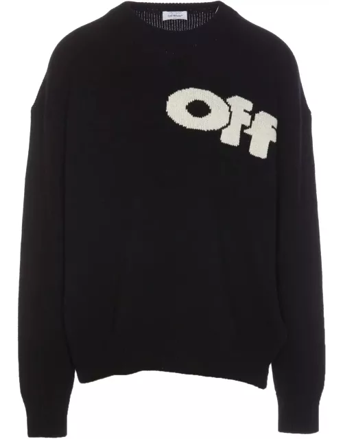 Off-White Shared Logo Knit Sweater