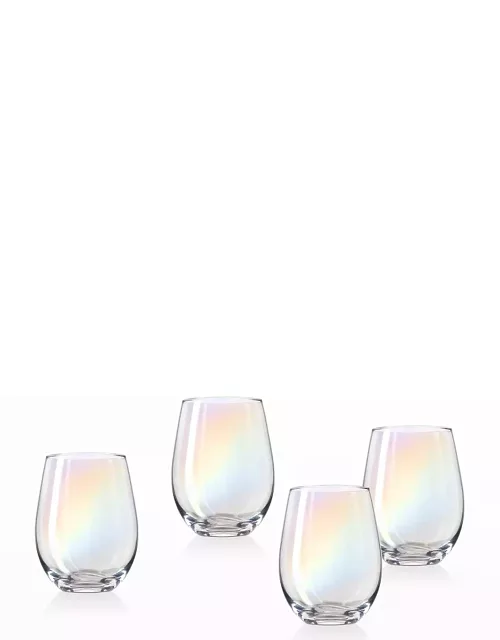 Monterey Stemless Wine Glasses, Set of