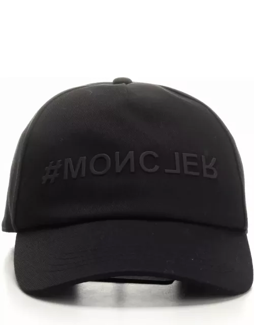 Moncler Grenoble Black Baseball Hat