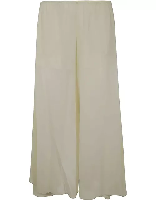 Chloé Silk Georgette Long Skirt
