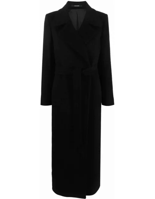 Tagliatore Melody Extra Long Coat With Belt