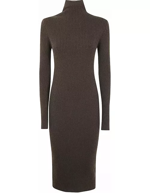 Antonelli Sabina Long Sleeves Turtle Neck Dres