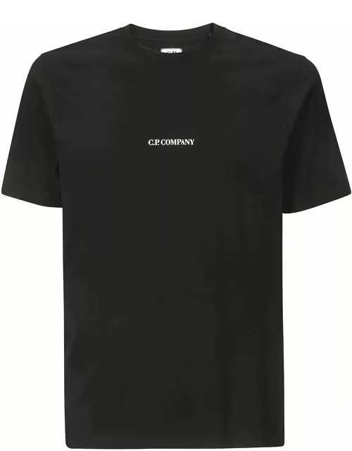 C. P. Company 30/1 Jersey Printed Logo T-shirt