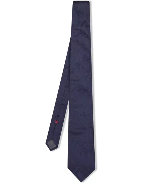 Brunello Cucinelli Blue Paisley Tie