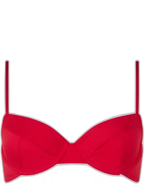 MC2 Saint Barth Red Bea Bralette Underwired Bikini