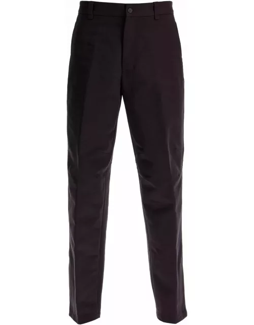 LANVIN biker gabardine trouser