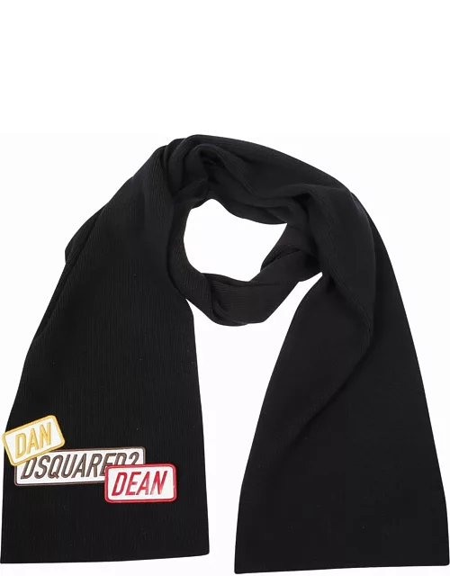 Dsquared2 Knit Scarf