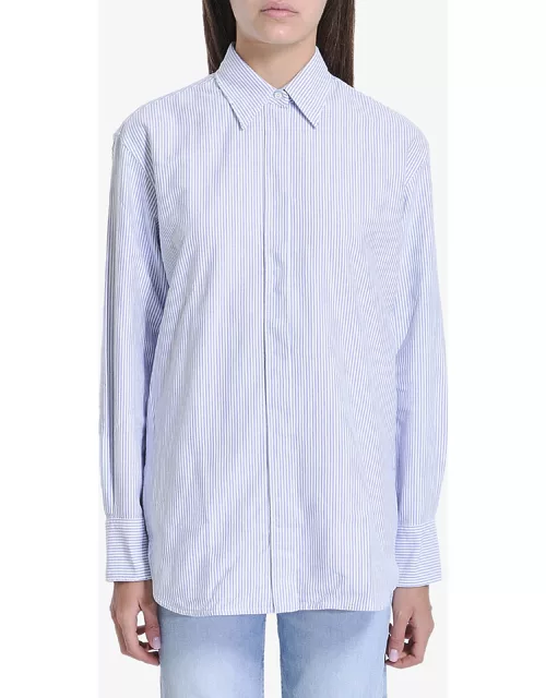 Striped cotton shirt