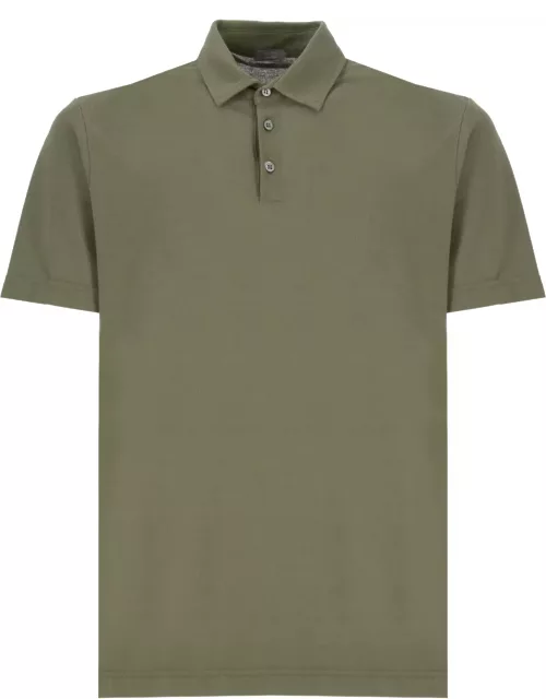 Zanone Cotton Polo Shirt