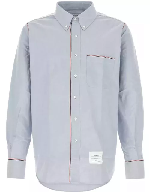 Thom Browne Light Blue Cotton Shirt