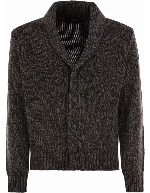 Peserico Cardigan With Shawl Lapel