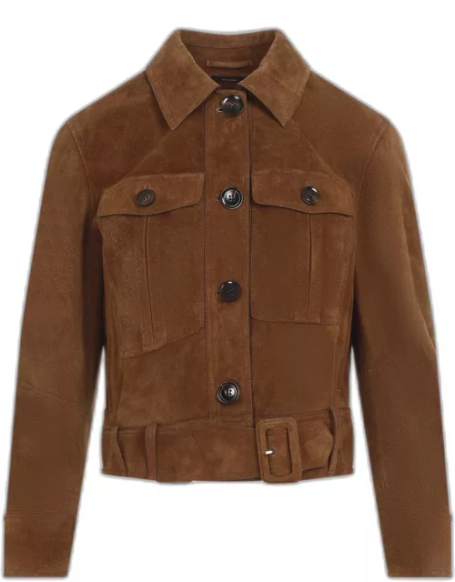 Tom Ford Cropped Leather Jacket