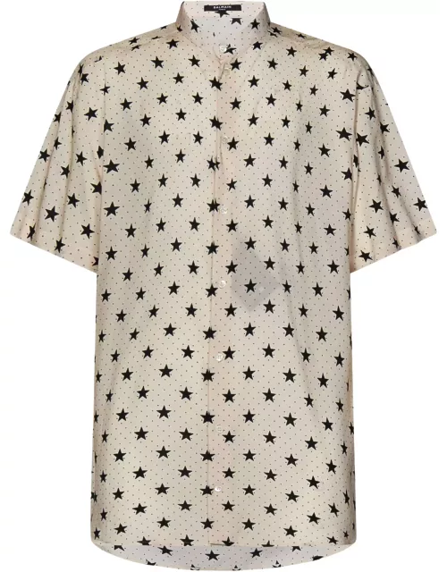 Balmain Star Print Shirt