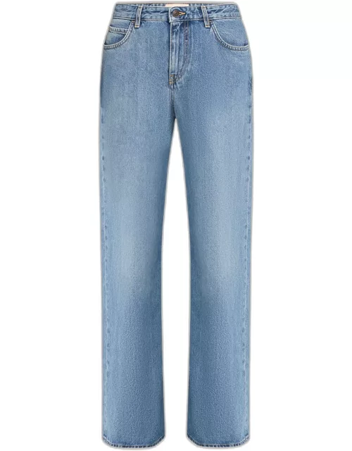 Eglitta Straight Leg Washed Jean