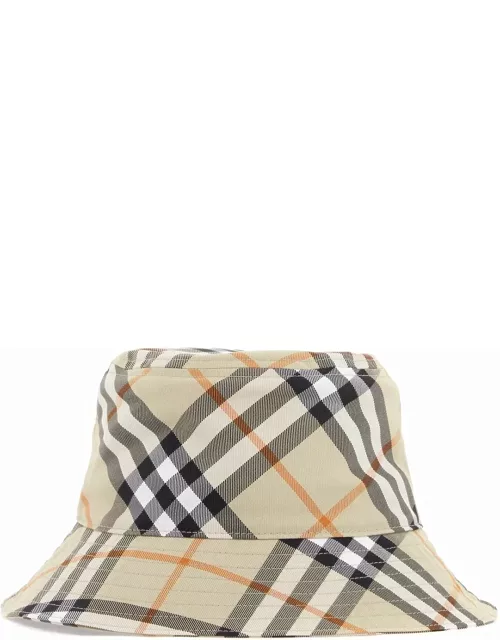 BURBERRY erednncheckered bucket hat