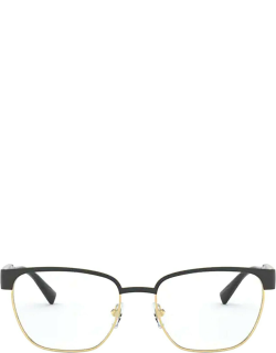 Versace Eyewear Ve1264 Matte Black / Gold Glasses