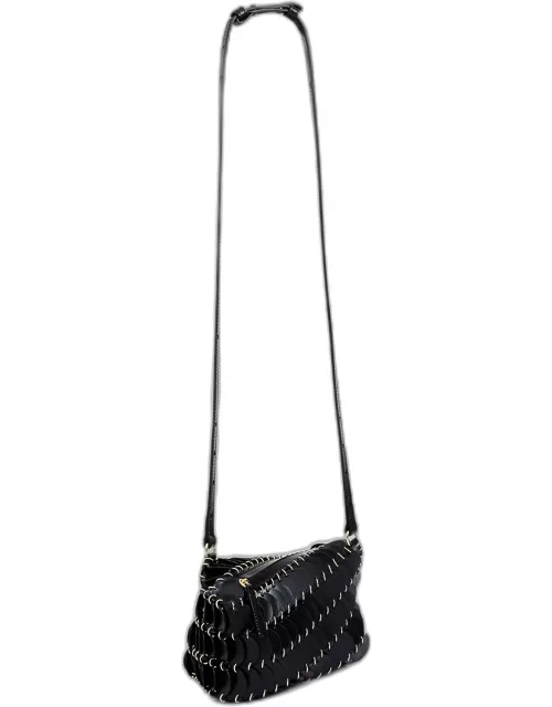 Disc Calf Leather Crossbody Bag