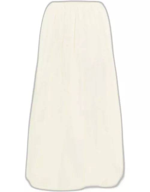 Lucas Cotton Poplin Midi Skirt