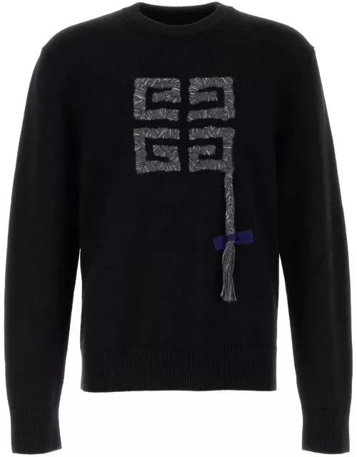 Givenchy Black Wool Sweater