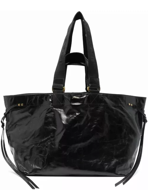 Isabel Marant Black Wardy Tote Bag