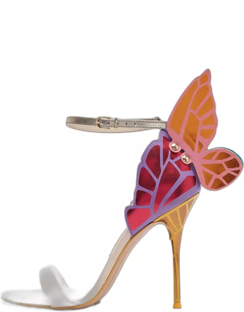 Sophia Webster Multicolor Leather Chiara Butterfly Sandal