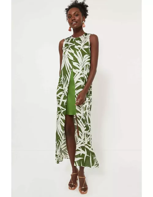 Fern Floral Overlay Octavia Maxi Dres