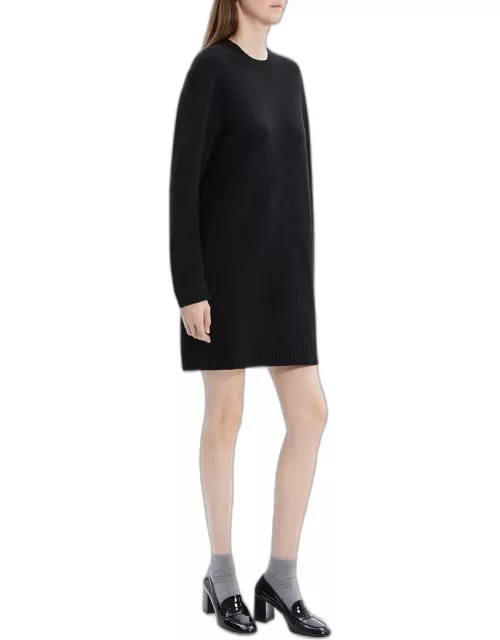 Wool-Cashmere Sweater Dres