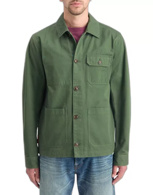 Men's Heavy Twill Worker Jacket