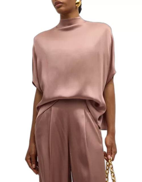 Satin Cape T-Shirt