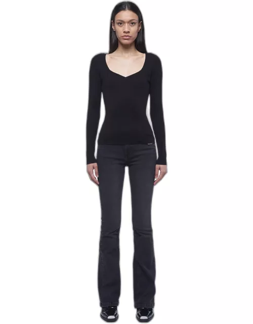 John Richmond Sweetheart Neckline Shirt