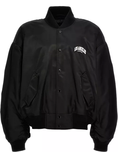 Balenciaga la Varsity Bomber Jacket