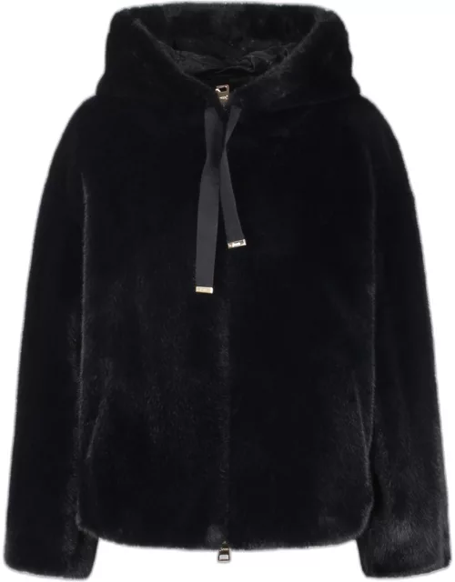 Herno Fur Bomber Jacket