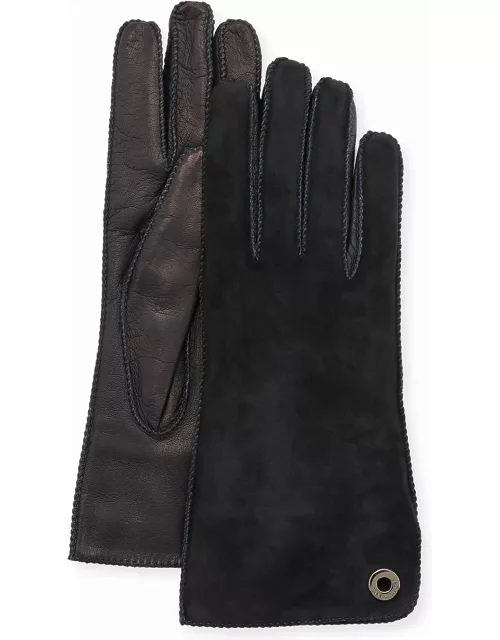 Jacqueline Suede and Leather Glove