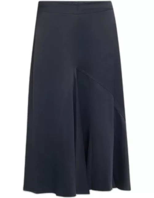 Asymmetric Midi Skirt