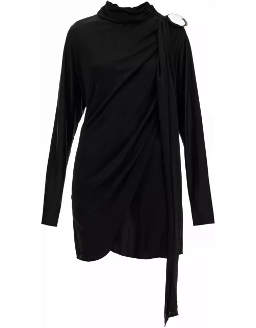 GIUSEPPE DI MORABITO gathered jersey mini dress in