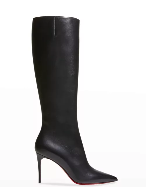 Kate Calfskin Red Sole Stiletto Knee Boot