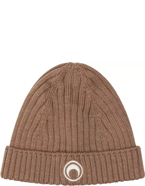 Marine Serre Beanie With Logo