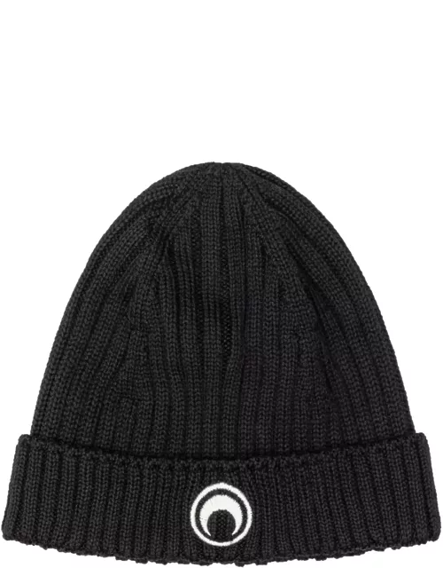 Marine Serre Beanie With Logo